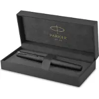 Parker Ingenuity Vulpen | Core-collectie | Zwart met zwarte afwerking | fijne punt | Zwarte inkt | Geschenkdoos