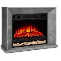 Klarstein Elektrische haard Crater Lake 1900 W ledtechniek afstandsbediening