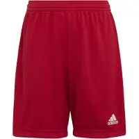 Adidas Sportbroek 'Entrada22' vuurrood / wit
