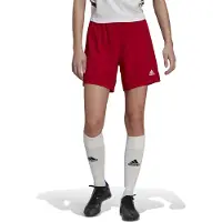 Adidas Sportbroek 'Entrada 22' rood / wit