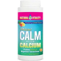 Natural Vitality , CALM Plus Calcium, Drink Mix, Raspberry-Lemon, 16 oz (454 g)