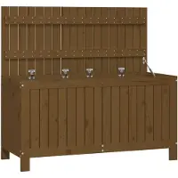 vidaXL Tuinbox 115x49x60 cm massief grenenhout honingbruin