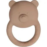 Jollein Bijtring Rubber Teddy Bear - Biscuit