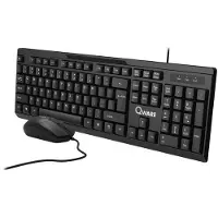 Qware Hamilton Bedrade Muis & Toetsenbord Combo - Zwart