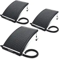 Monzana Zonnepaneel Set van 3 110x69x14cm Zwembadverwarming
