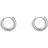 Go Dutch Label Oorringen plain Zilver