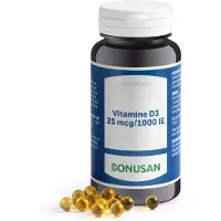 Bonusan Vitamine D3 25 mcg 1000 IE 300 St Capsules