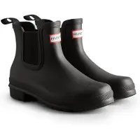 Hunter Original Chelsea Tricolour Boot Dames (Maat - 37, Kleur - BLACK)