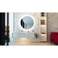 Gliss Design Oko badkamer spiegel 100 cm