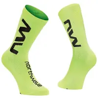 Northwave Extreme Air Sokken Fluo Geel/Zwart || Maat: 36-39