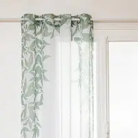 Atmosphera Ark Gordijn 140x240cm - Kant en klaar met ringen - Groen