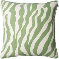 Chhatwal & Jonsson Zebra Outdoor kussen 50x50 cm Sage/off white, 50 cm