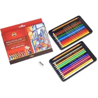Kohinoor Polycolor Coloured Pencils with Sharpener Set kleurpotloden 24 pcs