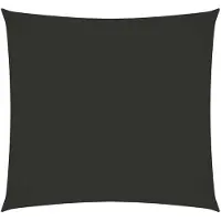 vidaXL Zonnescherm vierkant 4,5x4,5 m oxford stof antracietkleurig