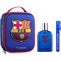Air val international FC Barcelona Geschenkset - Eau de Toilette 100 ml & Parfumpen - Met Toilettas