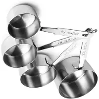 Ibili Maatpannetje RVS (Set van 4)