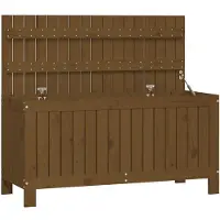 vidaXL Tuinbox 108x42,5x54 cm massief grenenhout honingbruin
