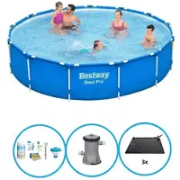 Bestway Zwembad Steel Pro - Zwembad Deal - 396x84 cm