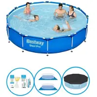 Bestway Zwembad Steel Pro - Inclusief accessoires - 366x76 cm