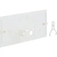 Geberit revisieplaat transp. m/beugel