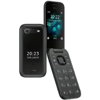 Nokia 2660 Flip, flipphone, dual SIM, 7,11 cm (2,8 inch), 0,3 MP, 1450 mAh, zwart