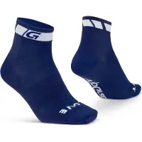 Gripgrab - Classic Low Cut Zomer Fietssokken 1 Paar Korte Coolmax Sokken - Navy Blauw - Unisex - Maat S (38-41)