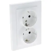 Q-Link Stopcontact | | S-Line (Inbouw, Randaarde, Wit)
