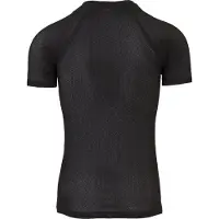Agu Ondershirt Unisex Seamless Baselayer Short Sleeve Summerday Black-XS