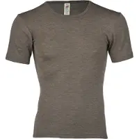 Engel - Unterhemd S/S - Merino-ondergoed 54/56, bruin