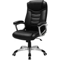 Acaza Bureaustoel - Ergonomische Bureaustoel - Zwart - Tot 150 kg - Gaming Stoel - Gamestoel - Bureaustoelen voor Volwassenen - Office Chair - Bureau Stoel - NEN-EN 1335 getest en gekeurd
