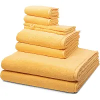 Ross Sonstiges 2 X washandjes 2 X gasten- 2 X douche- 2 X handdoek - in set 8 pack Sensual Skin