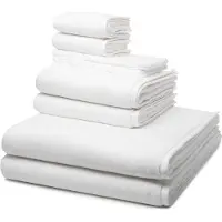 Ross Sonstiges 2 X washandjes 2 X gasten- 2 X douche- 2 X handdoek - in set 8 pack Sensual Skin