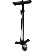 Uneik Fietspomp Classic Zilver Met Manometer