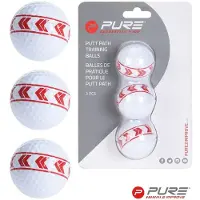 Pure 2 Improve Alignment Golfballen - Putt Path - Set van 3