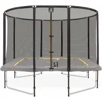 Magic Circle Pro Trampoline veiligheidsnet Fiber rechthoekig 244x366 cm