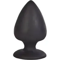 Calexotics - Silicone Plump Plug - Anal Toys Buttplugs Zwart