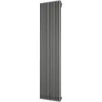 Boss & Wessing Handdoekradiator aika retta 1800x415 mm zilver metallic