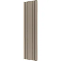 Boss & Wessing Handdoekradiator Covallina Retta Dubbel 1800 x 450 mm Zandsteen