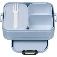 Mepal Bento Lunchbox midi - Broodtrommel - 4 boterhammen - Nordic blue