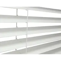 BASELINE Horizontale Jaloezie Aluminium Wit 140x175cm
