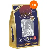 Kronch - 76% Zalmsnacks Pockets Hondensnack 4 stuks