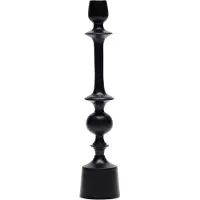 Rivièra Maison kaarshouder Zwart, Kandelaar, Dinerkaarshouder - RM Harley Candle Holder - Zwart - Aluminium