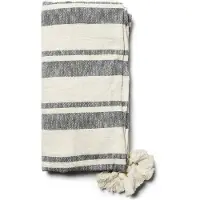 Rivièra Maison Bedsprei 2 persoons, Zomerse Sprei Katoen RM Honesta Bedspread - Wit - Katoen 260x260 CM