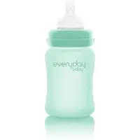 EVERYDAY BABY - Fles glas 150ml - Muntgroen