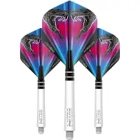 Red Dragon - Peter Wright Snakebite Snake Design Vlucht en schachtcombinatie - 3 sets per pakket (9 dartvluchten in totaal)