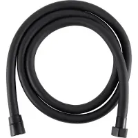 Guido Gusto Doucheslang 150cm mat zwart Pvc Mat zwart