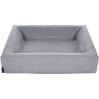 Bia bed cotton hoes hondenmand grijs -3 70x60x15 cm