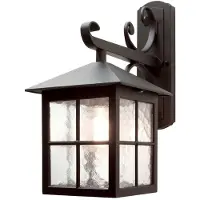 ELSTEAD Buitenverlichting , Winchester BL19, Zwart, Metaal