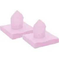 SANTEX feest servetten - 40x stuks - lichtroze - 40 x 40 cm - papier