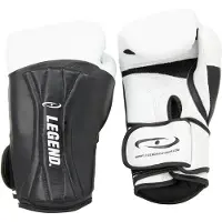 Legend Sports Power Special Bokshandschoenen Heren/Dames Wit Leer